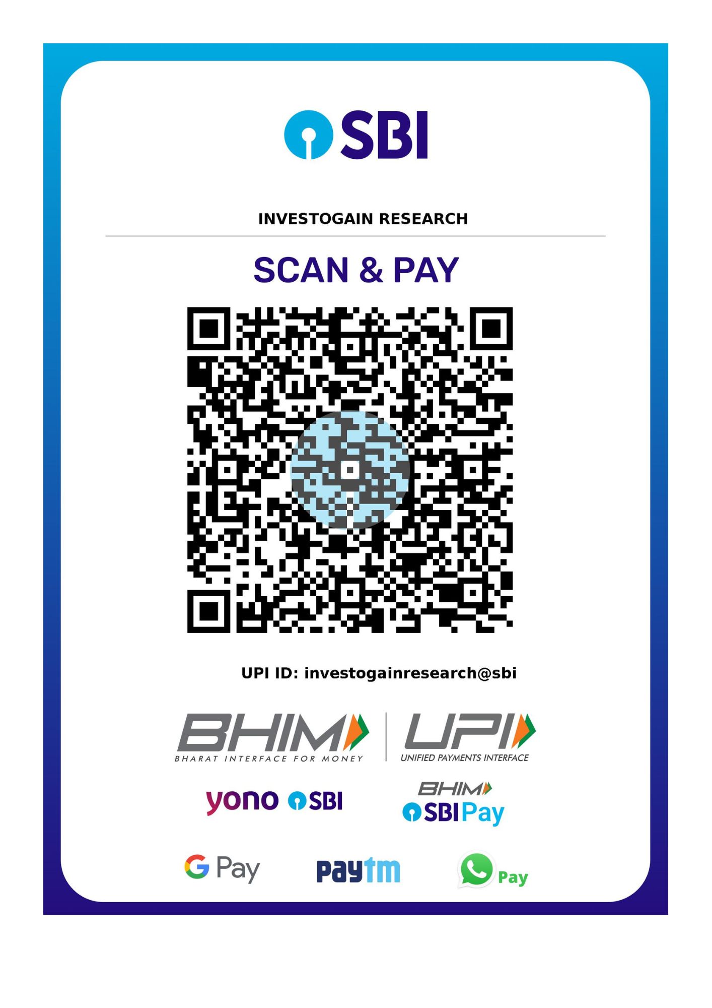 Payment QR Code